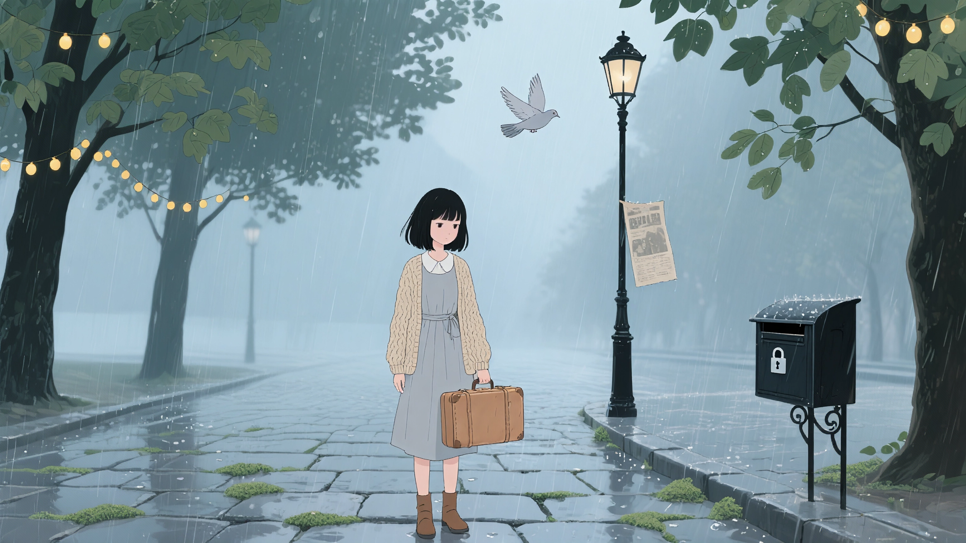 少经寒雨打湿的别离